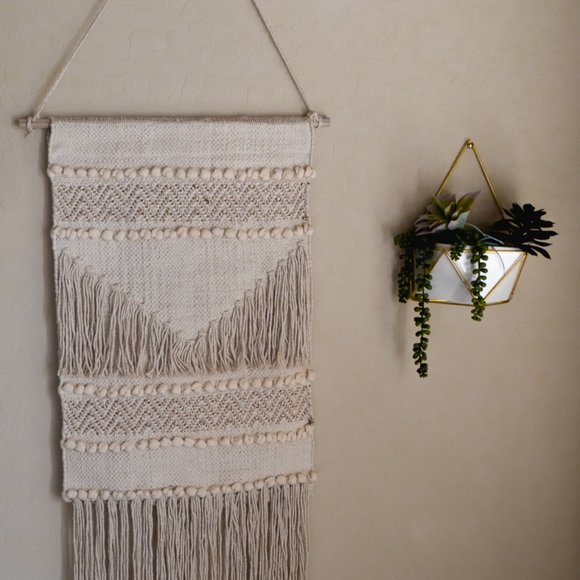 [L💖L] Boho Macrame Tapestry Wall Hanging Decor - Picture 5 of 5